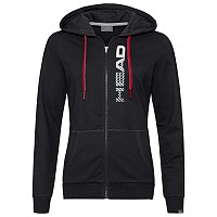JOPA HEAD CLUB GRETA HOODIE FZ WOMEN 814499 BLACK RED ŽENSKA