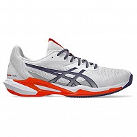 COPATI ASICS GEL SOLUTION SPEED FF 3 CLAY 1041A437 103 WHITE/GREYISH PURPLE