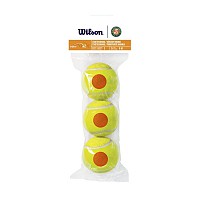 ŽOGE WILSON ROLAND GARROS STARTER ORANGE 3B
