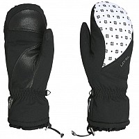 ROKAVICE LEVEL MUMMIES MITTEN BLACK-WHITE 8125WM.35